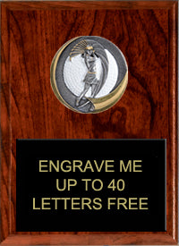 Golf Motion Xtreme Plaque - Female [PMX810-GLF]