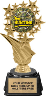Star Frame Color Insert Trophy on Synthetic Regal Base [TRGi-C96]