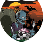 Soccer Zombie (Halloween) Shield Insert [SH-2634]