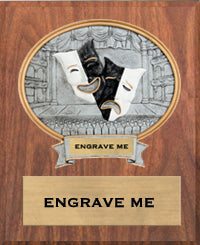 Drama Sport Legend Oval Plaque [P10SLO8-DR]