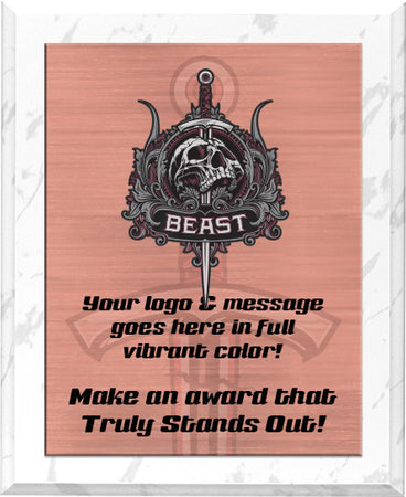 Custom ColorPlate Plaque [PXCEP-810]