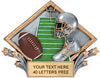 Football Color Diamond Resin Trophy [RCD75-FB]