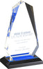 Multi-faceted Arrow Head Acrylic Award [AAH7-BLU]