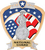 National Guard Sport Legend Shield Resin Trophy [RSLS-NGRD]
