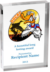 Mascots Vibrix Acrylic Award [ACB57V-MSCT]