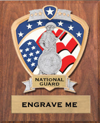 National Guard Sport Legend Shield Plaque [P9RSLS-NG]