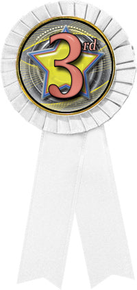 3rd Place Ribbon [R36WH-3RD]
