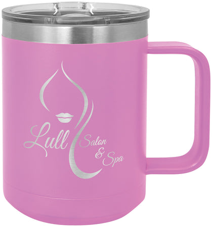 Polar Camel 15oz Handled Coffee Mug - Light Purple [DJPC10-8]