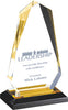 Multi-faceted Arrow Head Acrylic Award [AAH8-GLD]