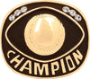 Baseball Champion Ring- Gold [RNGJ6-BS-G]