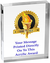 Victory Vibrix Acrylic Award [ACB46V-VY]