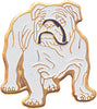 Bull Dog Enameled Mascot Pin [PCM-MSCT-CLR-09]