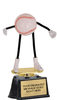 Baseball Posable Trophy Dudez on Regal Base [PTDRD-BS]