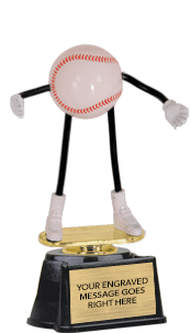 Baseball Posable Trophy Dudez on Regal Base [PTDRD-BS]
