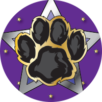 Mascots - Purple PAW Insert [TD-4124]