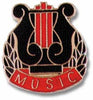 Music Award Pins- Music [PMA06]