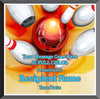 Bowling Square Graphix Plaque [PGFXQ88-BW]