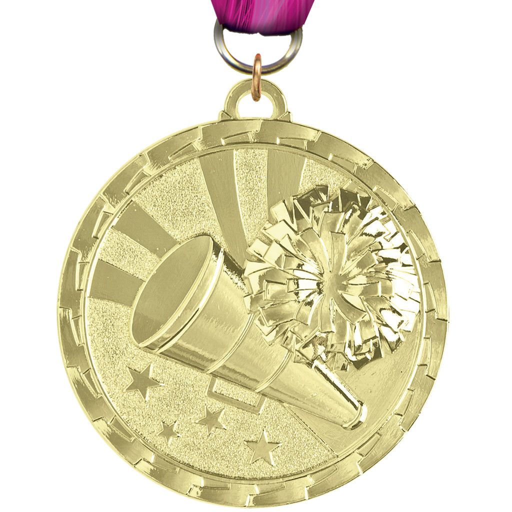 2" Cheer Bright Ray Medals  [MC2S-CH]