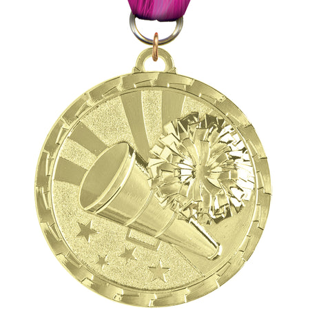2" Cheer Bright Ray Medals  [MC2S-CH]