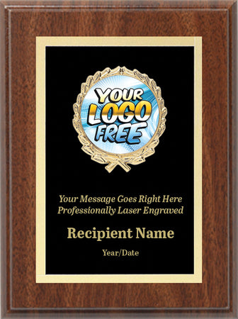 Engraved Full Plate Custom Insert Plaque - 6x8 inch [PXM21i-6X8]