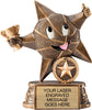 Basketball Lil Star Resin Trophy [RMSTRB-BK]