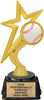Baseball Gold Star Trophy [TGS7-BS]
