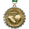 2.75 inch Soccer Diecast Medal with Diamond Cut Border [MM275DC-SC]
