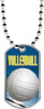 Volleyball Dog Tags [DTLAM2-VB]