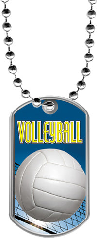 Volleyball Dog Tags [DTLAM2-VB]