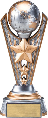 Globe Triple-Star Victory Resin Trophy [RMV6-GLB]