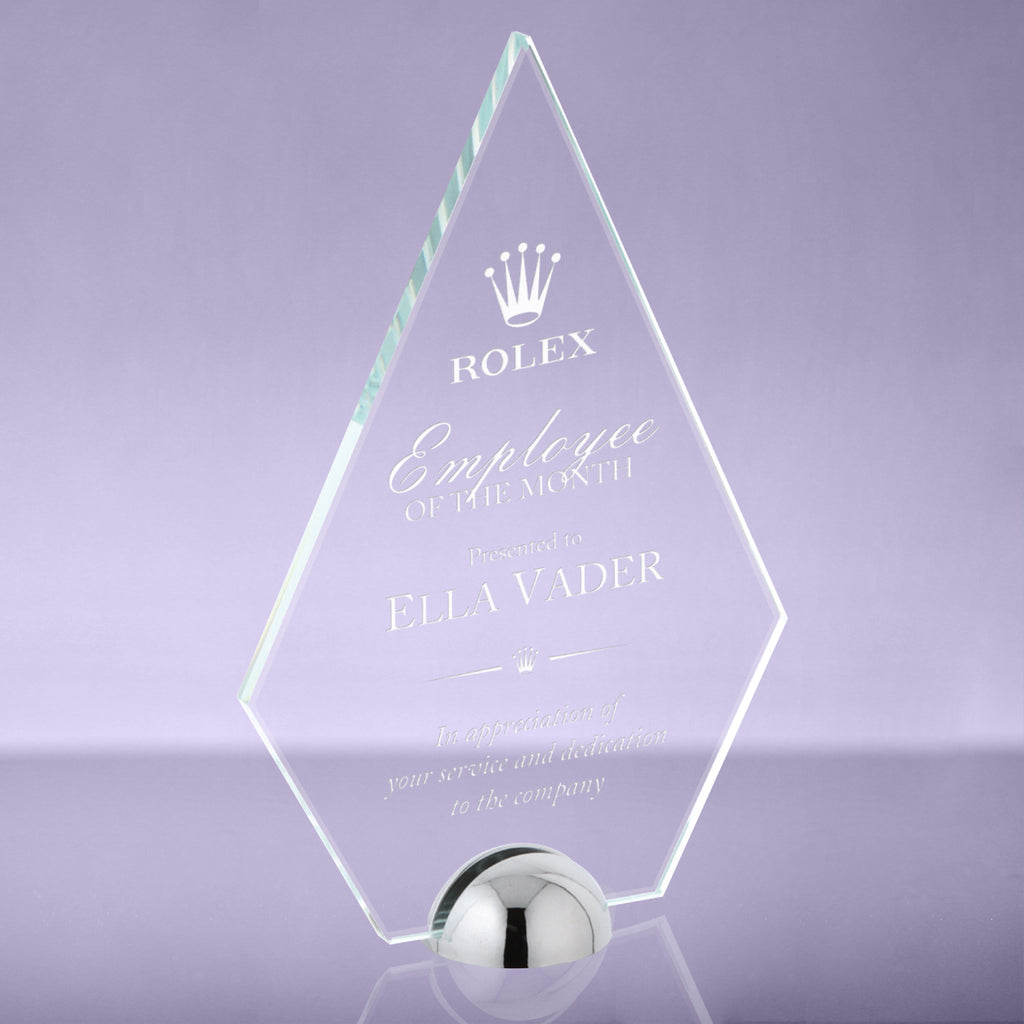 Crystal Spruce with Metal Stand - 7.5 inch [CPSG7]