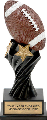 Football Twister Resin Trophies
