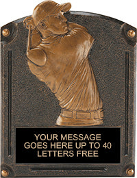 Golf Male Legends of Fame Resin Trophies
