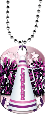 Cheer Monster Dog Tag [DTXL-CH]