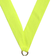 7/8 x 30 in. Neon Yellow Neck Ribbon [NKRB-4080]