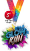 Glow Run Colorix-M Acrylic Medal [MACR5-GLWRN-Q]