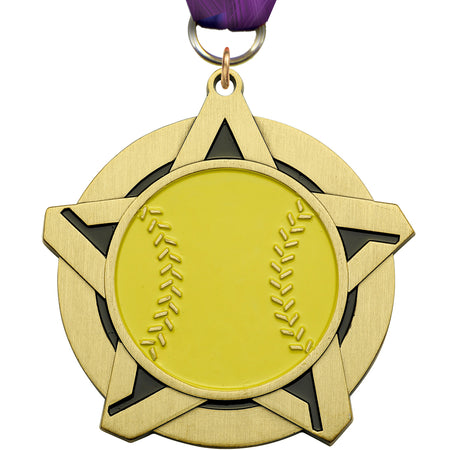 2.25" Softball Dynastar Medal [MPDSTR-SB]