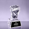 Optical Crystal Fist of Power Award [CRYFIST-6]