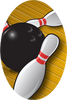 Bowling Oval Insert [OV-1748]