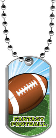 Fantasy Football Dog Tags [DTLAM2-FFB]