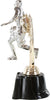 Basketball Male Victory Backdrop Figure on Regal Synthetic Base [TRGVYB-8-BKM]