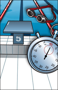 Swimming Plaque Insert [BBP-1355]