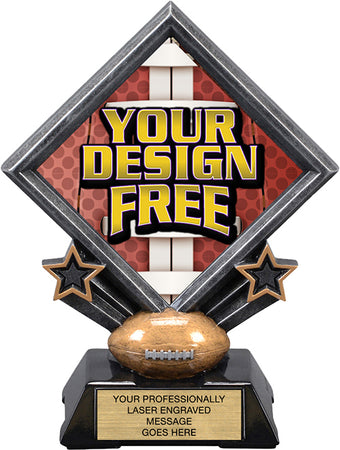 Football Diamond Custom Insert Resin [RXDIR-9-FB]