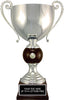 Silver Plated Italian Cup with Rosewood Stem & Base [CM1020]