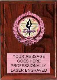 Insert Plaque with Pink insert Holder [P322P]