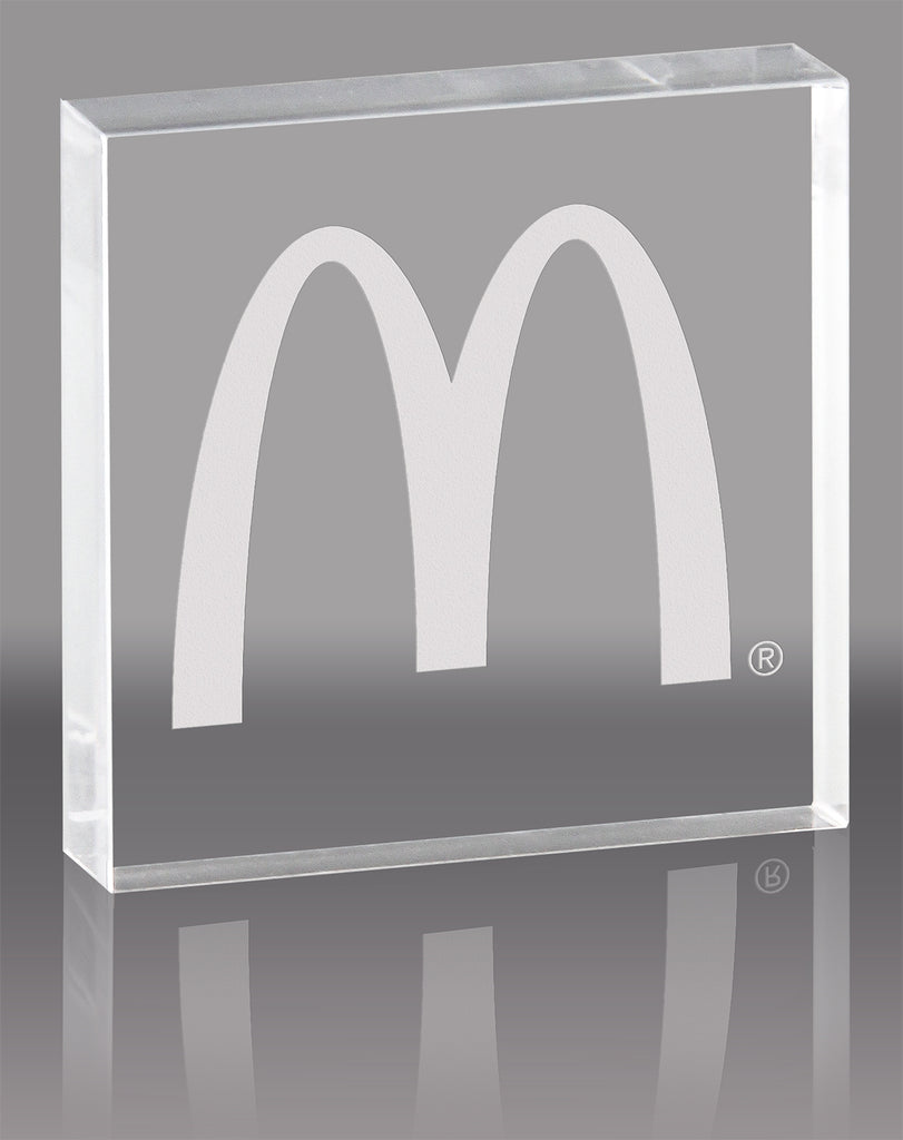 Acrylic Logo Block- 2 x 2 inch [ALB-2X2-Q]