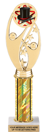 Teamwork Color Insert Trophy w/ Column [Ti10-J99]