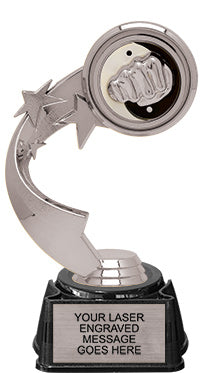 Martial Arts Twistar Trophy- Silver [TWST7-MA-S]