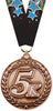 5K Dimensional Medal- Bronze [MSW2-5K-B]