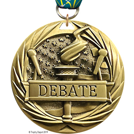Debate 1.75 inch Blade 3D Diecast Medal [MBD1-DBT]